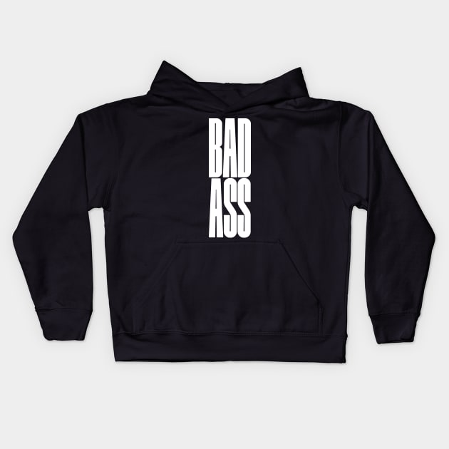 bad ass Kids Hoodie by lkn